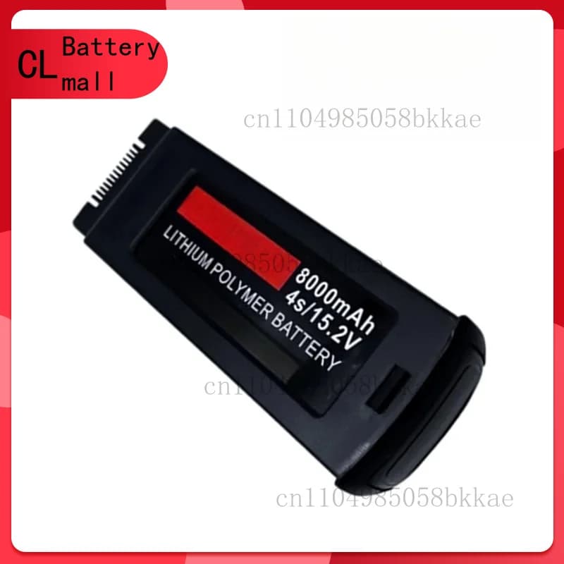 Batteria LiPo da 15,2 V 8000 mAh per pezzi di ricambio per batteria per elicottero Yuneec Typhoon H3 RC per batteria drone da 15,2 V