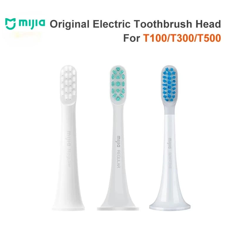 3 original parts MIJIA T100 T300 T500 heads for sonic toothbrush spare heads for oral sonic toothbrush My oral cleaning