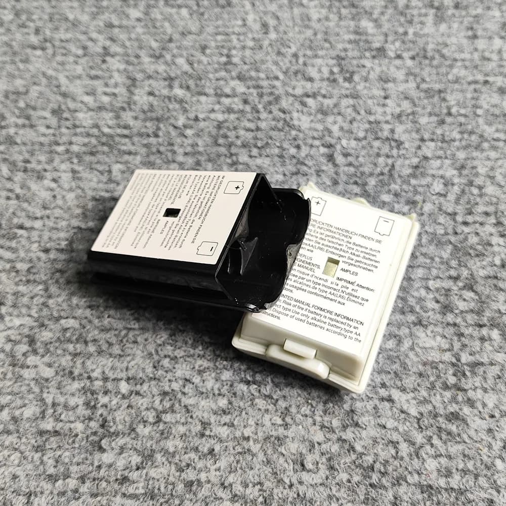 2-5PCSGame Controller batteria zaino custodia AA portabatterie Cover posteriore sostituzione della custodia per Xbox 360 Wireless Gamepad