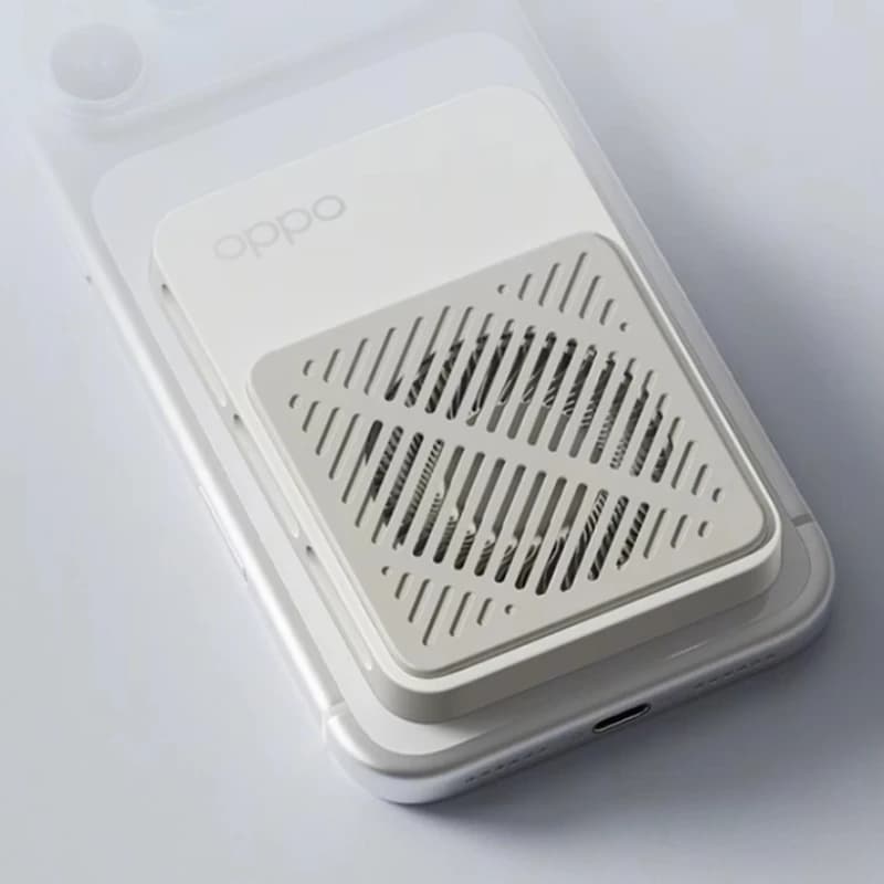 Raffreddatore Magnetico per Telefono OPPO Ultra Sottile e Leggero, Silenzioso, a Doppio Motore, Compatibile con iPhone e Android, Accessorio Regalo