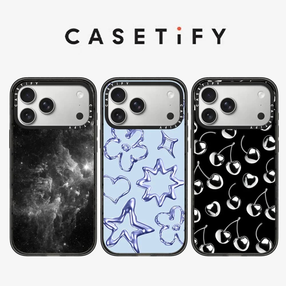 CASETiFY Metal Series Millennial Spice Style Magnetic Drop-proof Case for iPhone 13 14 15 17 16 Pro Max Air Plus Protect Cover