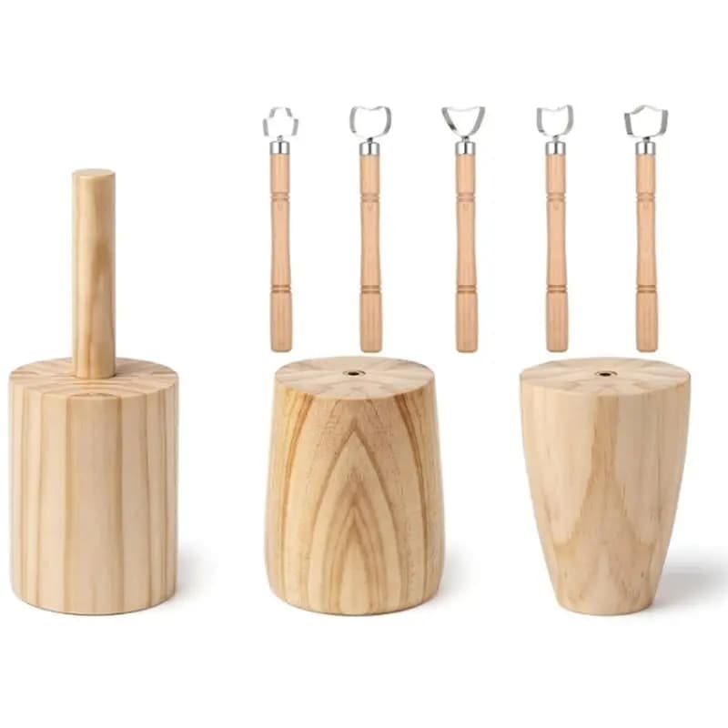 75STO-1Set Clay Tool Set For DIY Clay Sculpture Art Production, 12+15+17Oz Set,DIY Clay Sculpture Art Making Tools