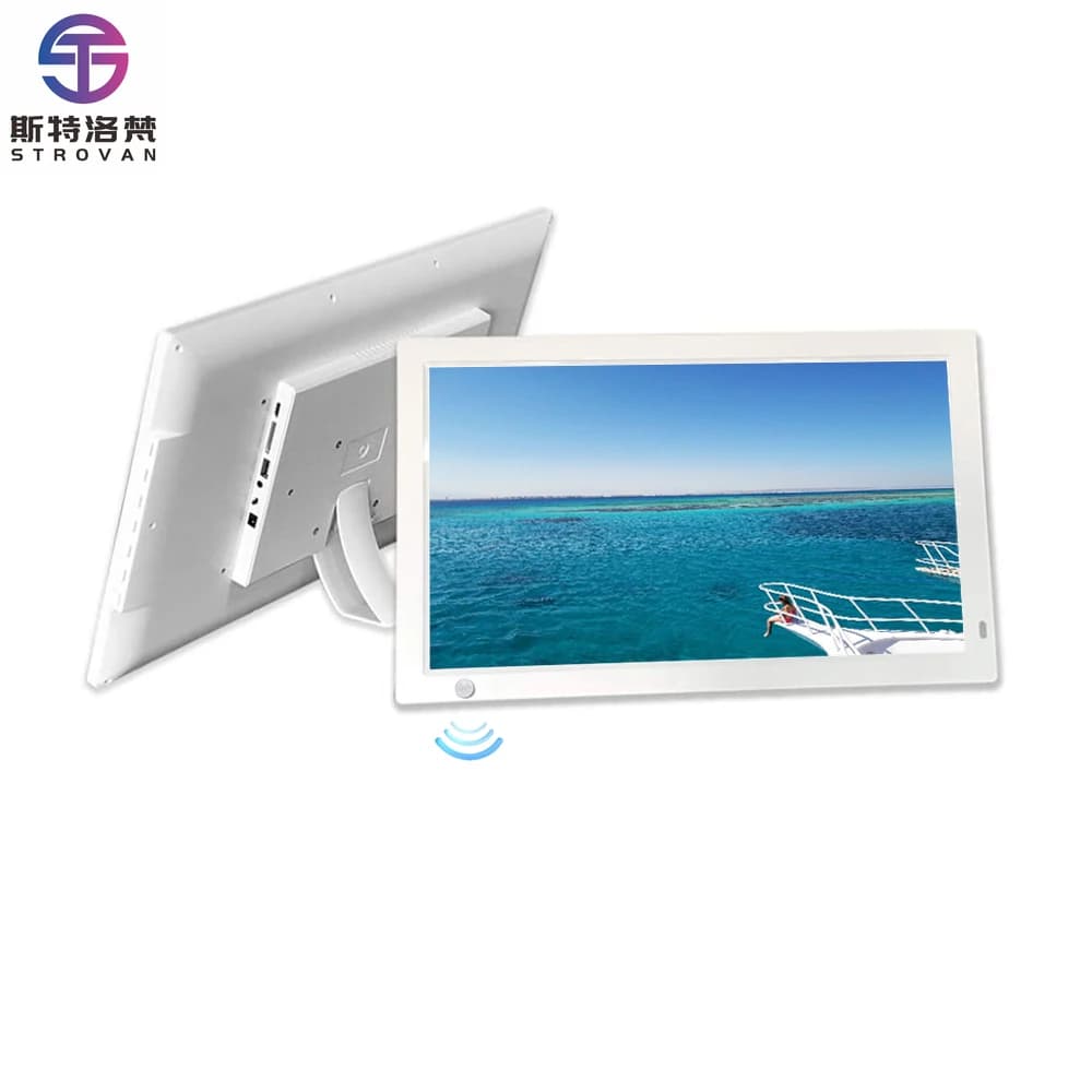 18.5 inch digital photo frame for home decoration High resolution Full HD image display with intelligent LCD automatic rotation