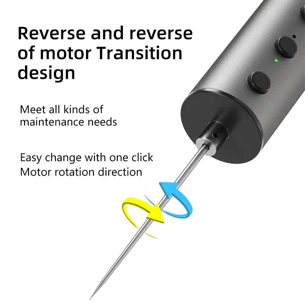 MaAnt CJ-3 Electric OCA Glue Removal Type-C 4-speed Adjustable LED Display for iPhone Android Touch Screen Cleaning Glue Remover