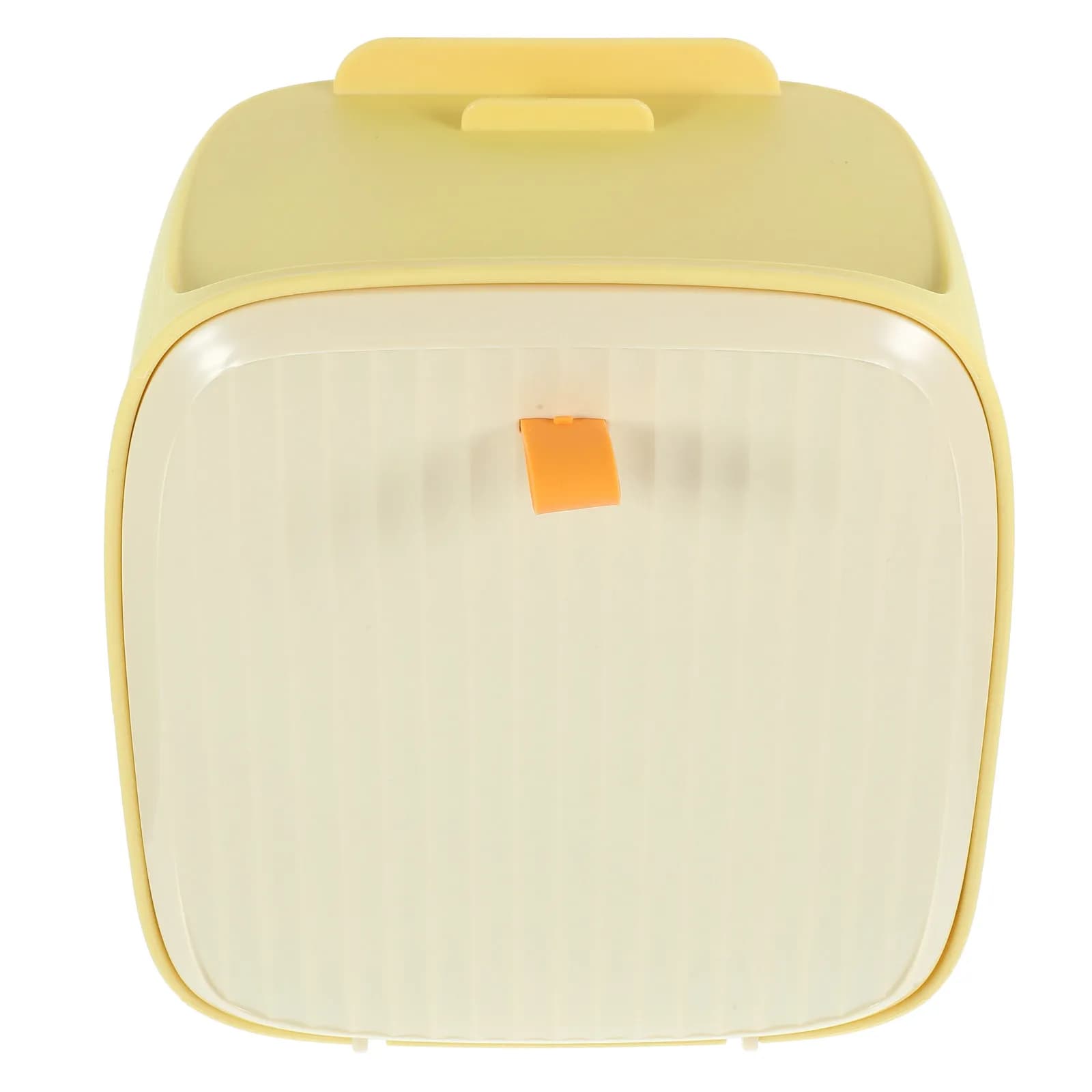 Mini Cestino da Scrivania con Coperchio, Contenitore Compatto Anti-Odore per Casa e Ufficio, Cestino per Rifiuti da Bancone per Piccoli Spazi