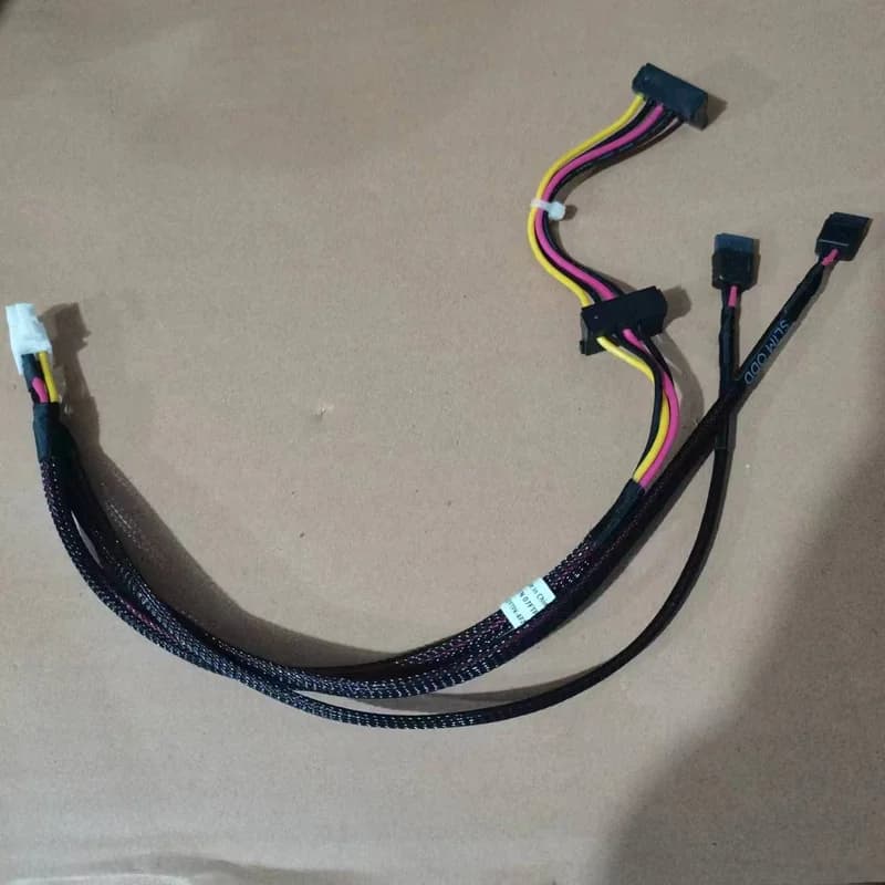 OEM Replacement New For Dell T640 Dvd Driver HDD SATA Power Cable 7FTPK 07FTPK