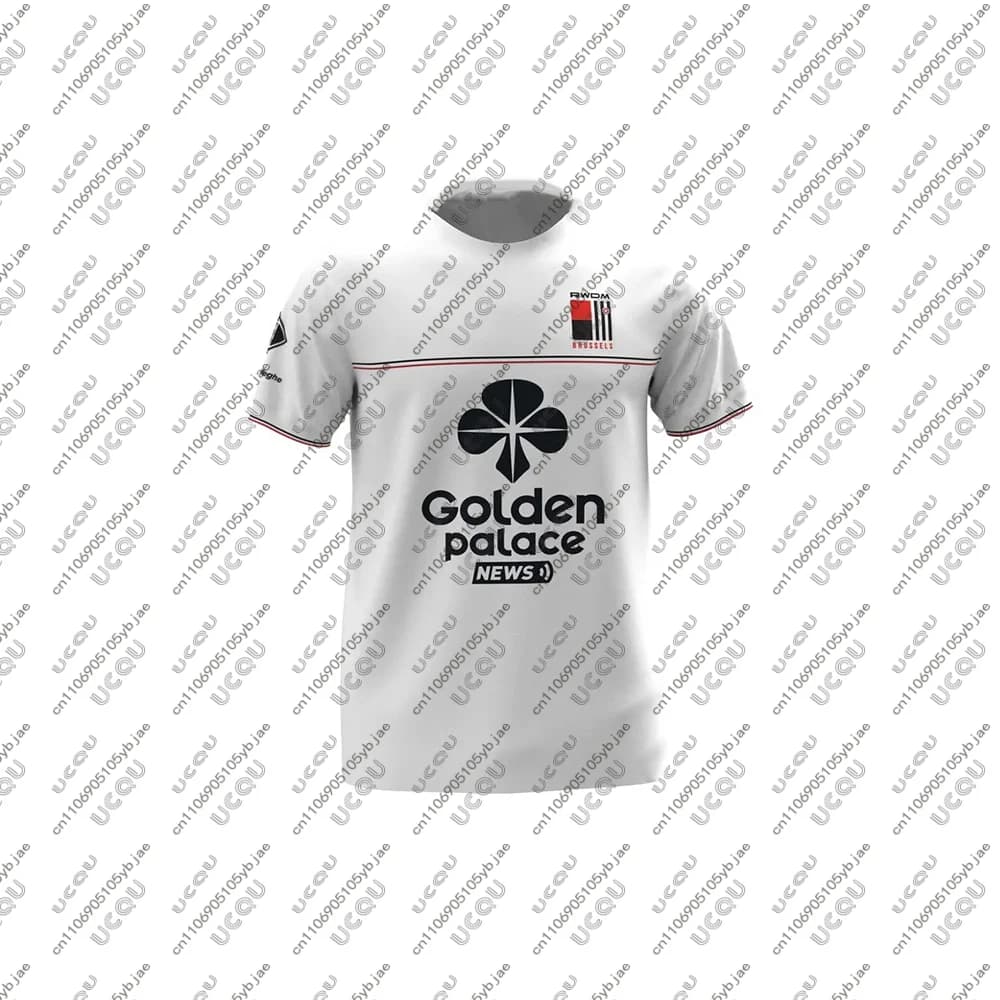 2025-26 Men's Breathable Football Mesh For Men's Children Football Mesh at Home Travel Sport Fast Drying Top R-RWD M-Molenbeek Winter