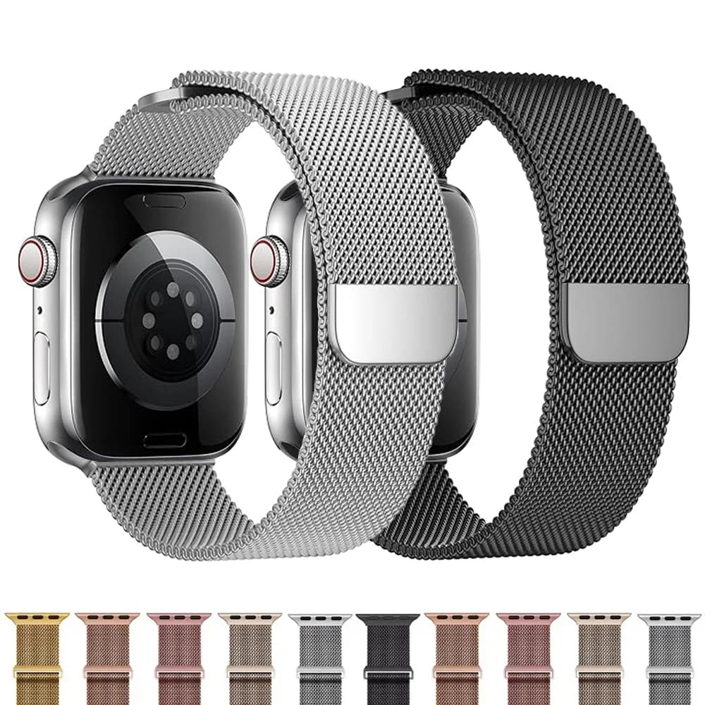 Cinturini magnetici per cinturino Apple watch 10 9 8 7 6 5 4 3 SE Ultra2 49mm 46mm 45mm 44mm 42mm 41 cinturino correa cinturini metallici iWatch