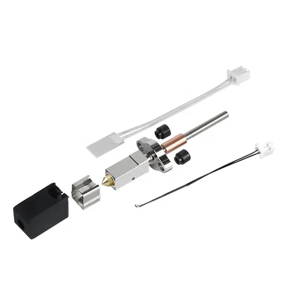 Hotend update kit for replaceable nozzle Hotend K1C brass 0.4 mm for 3D printer K1 MAX Hotend Kit