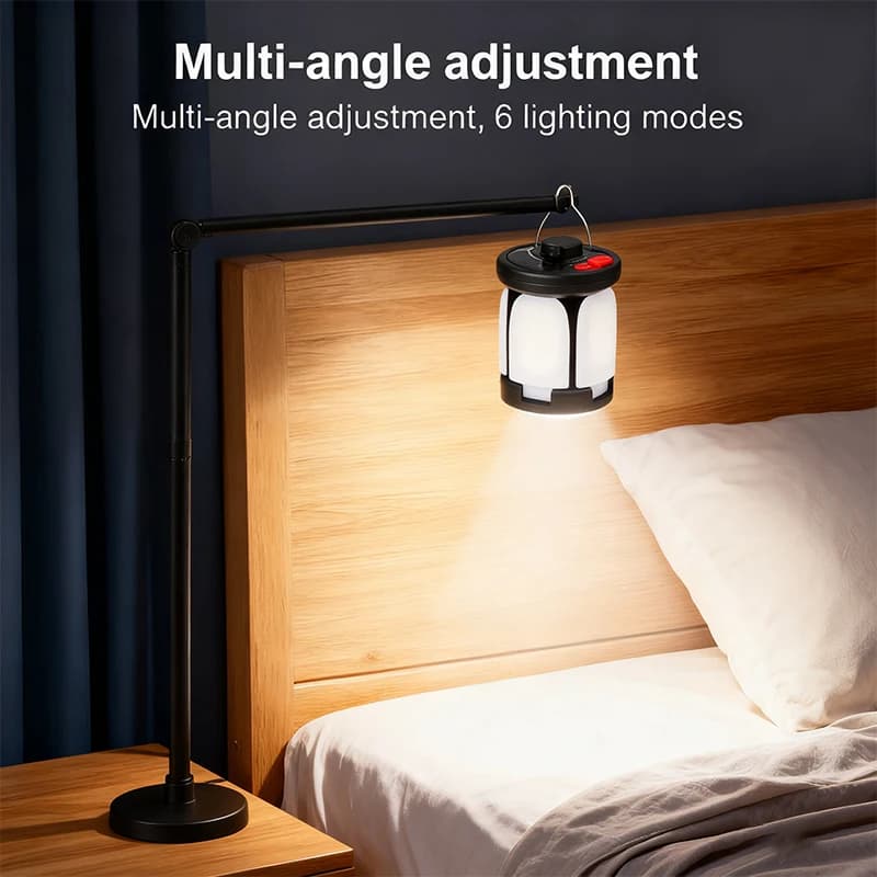 Solar Camping Lantern, Portable Home Office LED Light, Rechargeable USB Emergency Light with Hook, Desk Lamp, Garden Furniture