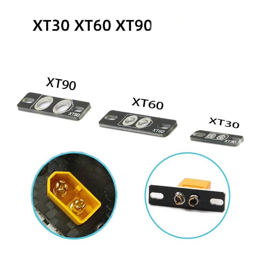10 pz XT30 XT60 XT90 connettore a spina PCB scheda di saldatura a sede fissa (senza Plugd) per RC modello aereo elicottero multirotore