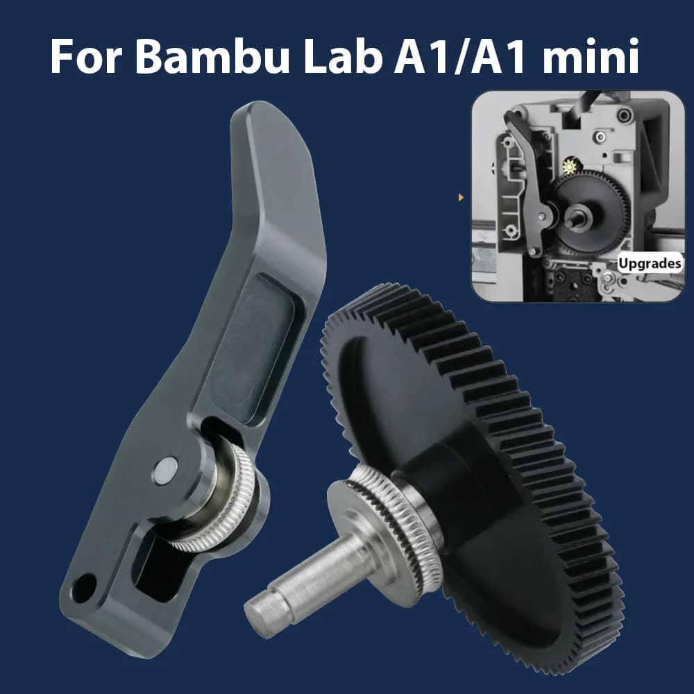 3D Printer Parts For Bambu Lab A1/ A1 Mini Upgrade Extruder Gear Assembly High Quality for Bambu Lab A1 Series