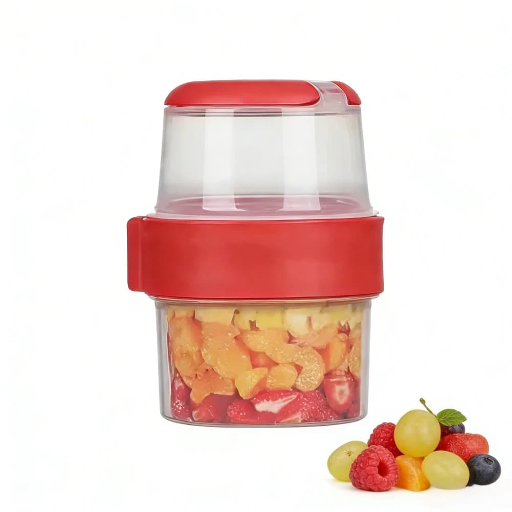 Oatmeal Cup Double Layer Lunch Box Portable Compartment Preservation Box Reusable Leak Proof Oat Container Fruit Sealed Jar