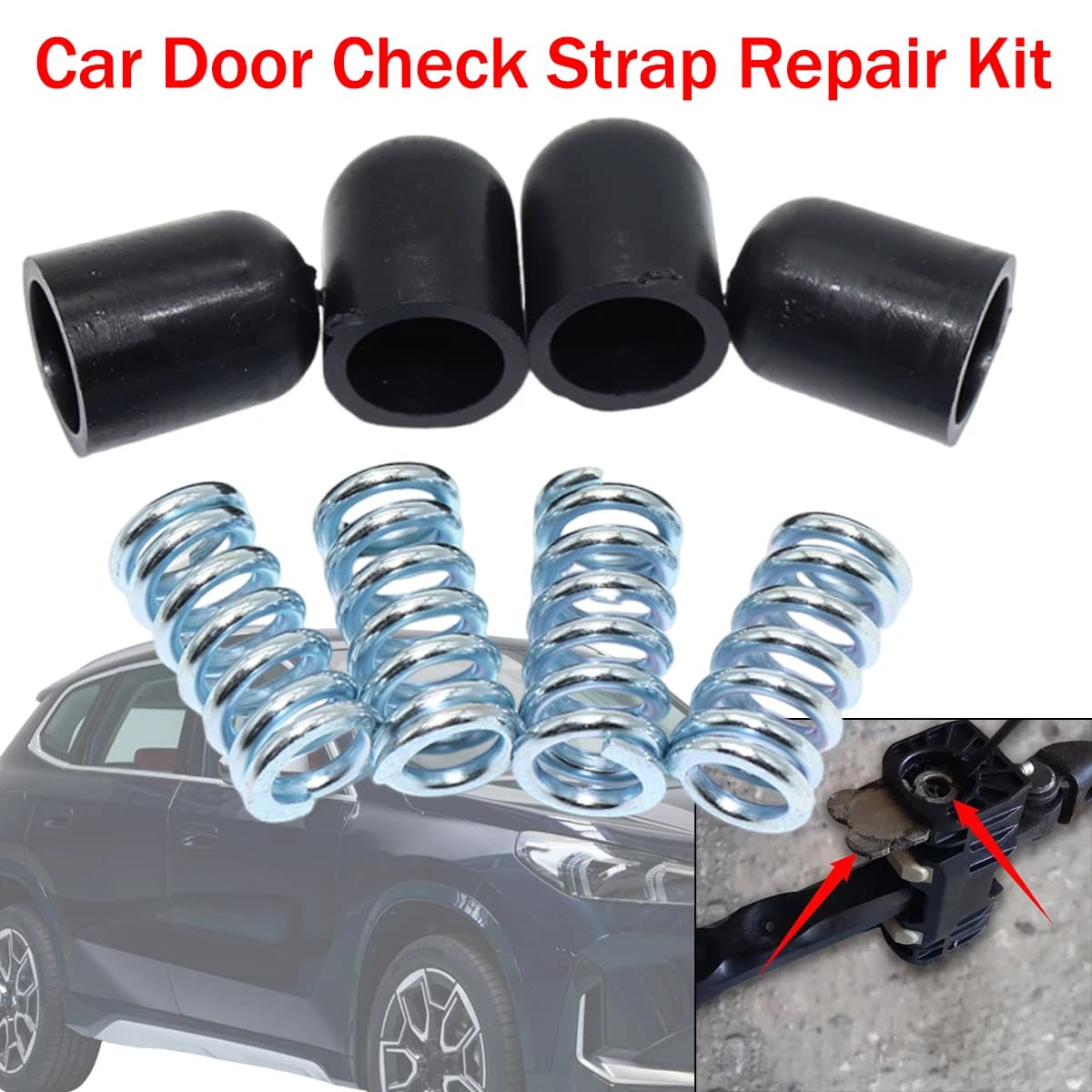 Kit di riparazione per limitatore di apertura portiera auto a 2 porte, molla ammortizzante per BMW Serie 3 F80, Serie 5 F07, X1 E84, Volvo XC70 III BZ
