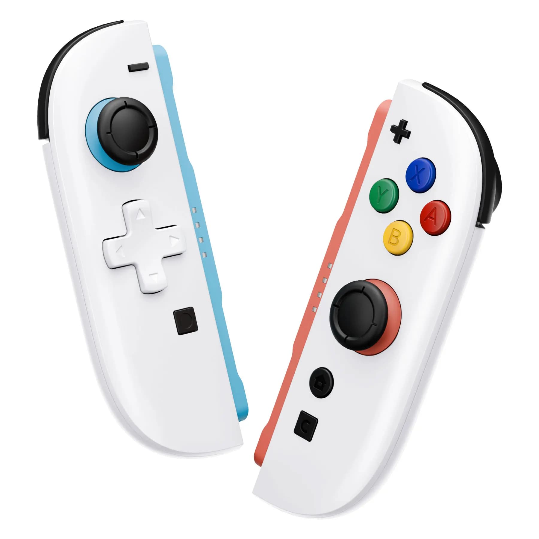 eXtremeRate Guscio sostitutivo fai-da-te (versione D-Pad) con pulsanti per Joycon 2, per controller Nintendo Switch 2 - Versione Essence