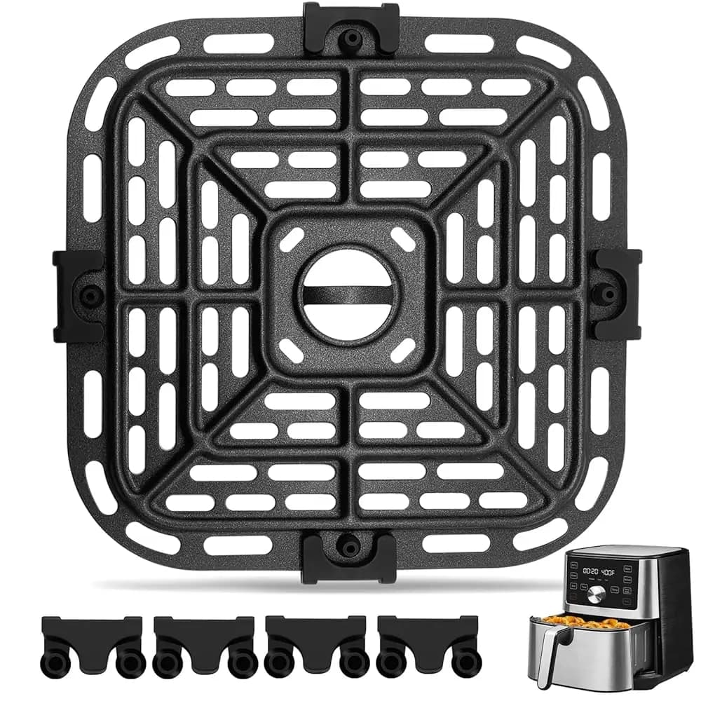 Parti di ricambio per friggitrice ad aria per forno friggitrice ad aria Instant Pot Vortex Plus 6 in 1 da 4 quarti, 7,5''×7,5'' quadrato, per uso alimentare