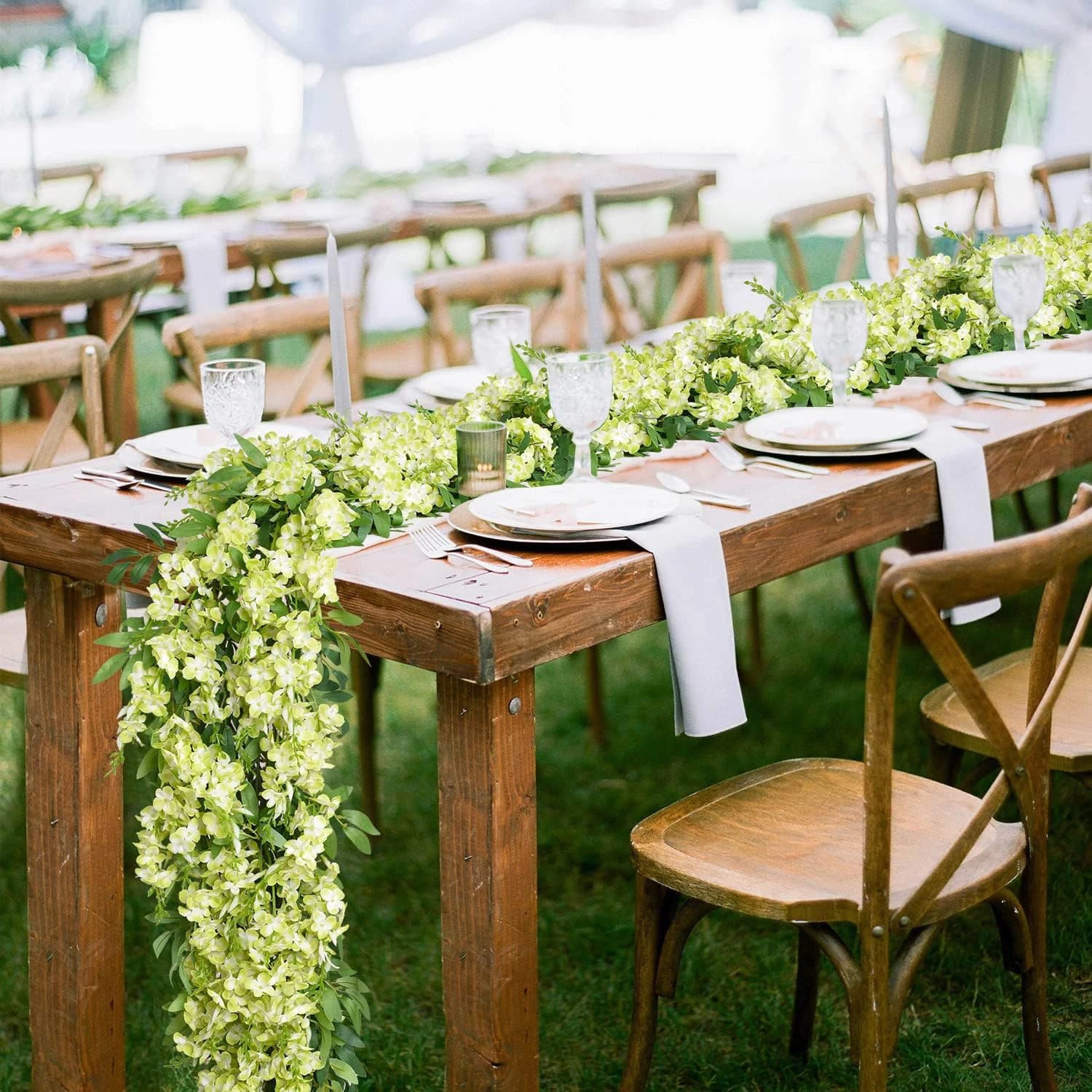 Edera Artificiale per Decorazioni Casa, Feste di Compleanno, Giardino Esterno, San Valentino, Archi Nuziali, Ghirlande Sposa, Oggetto Decorativo per Celebrazioni