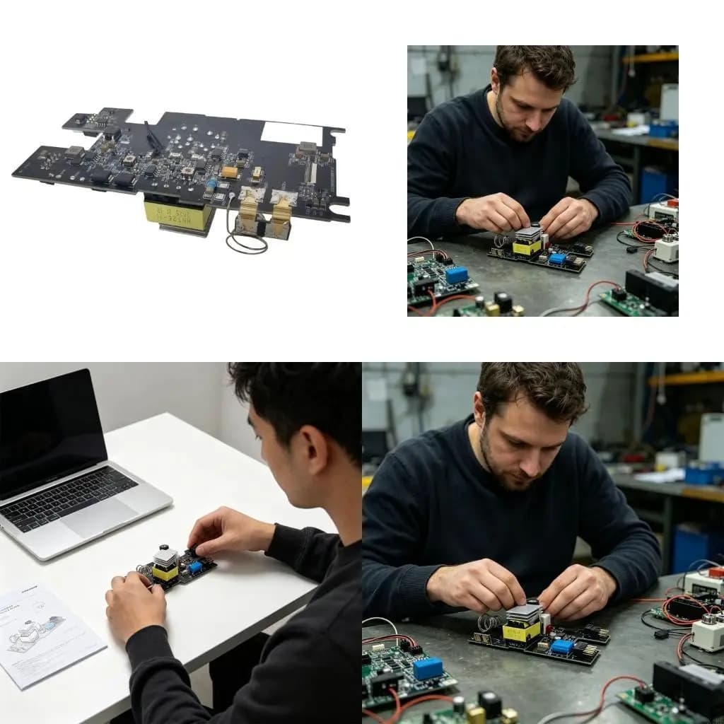 Circuito in plastica lunga durata per AD200ProII Flash che garantisce circuito driver potenza affidabile K1KF