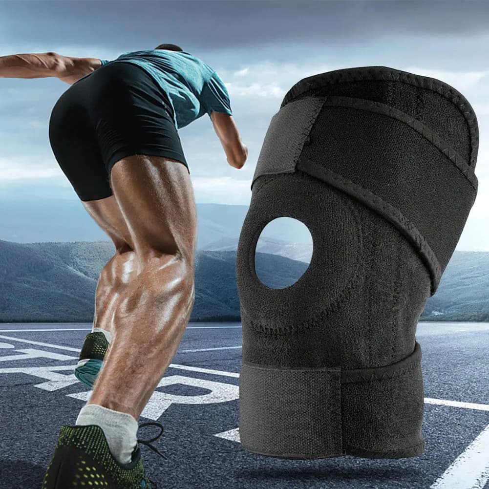 Supporto per Ginocchio per Alleviare il Dolore, Tutore per Articolazione del Ginocchio, Sollievo dall'Artrite, Fascia Compressiva per Ginocchio, Stabilizzatore per Uomini e Donne
