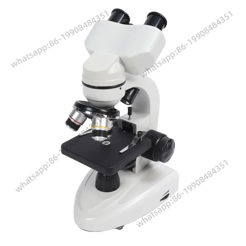 Microscopio binoculare 40X‑5000X 360 ° Immagine nitida e ad alta definizione con rotazione per ispezioni di laboratorio