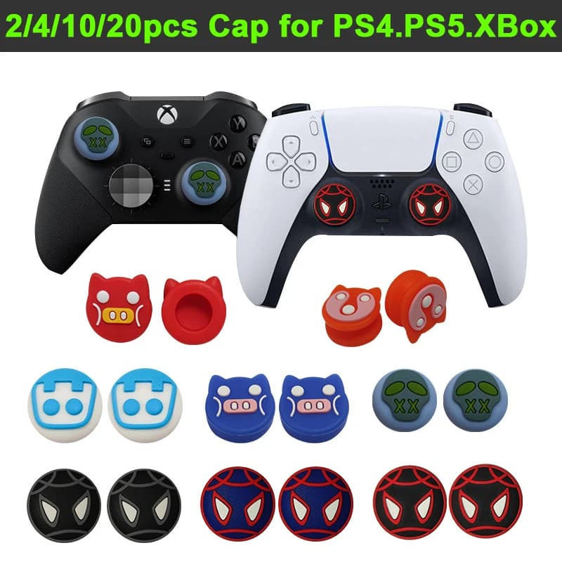 Cappucci Joystick universali per PS5 PS4 XBox Series Nintendo Sony Grip Controller Switch accessori Thumbstick Grip Caps