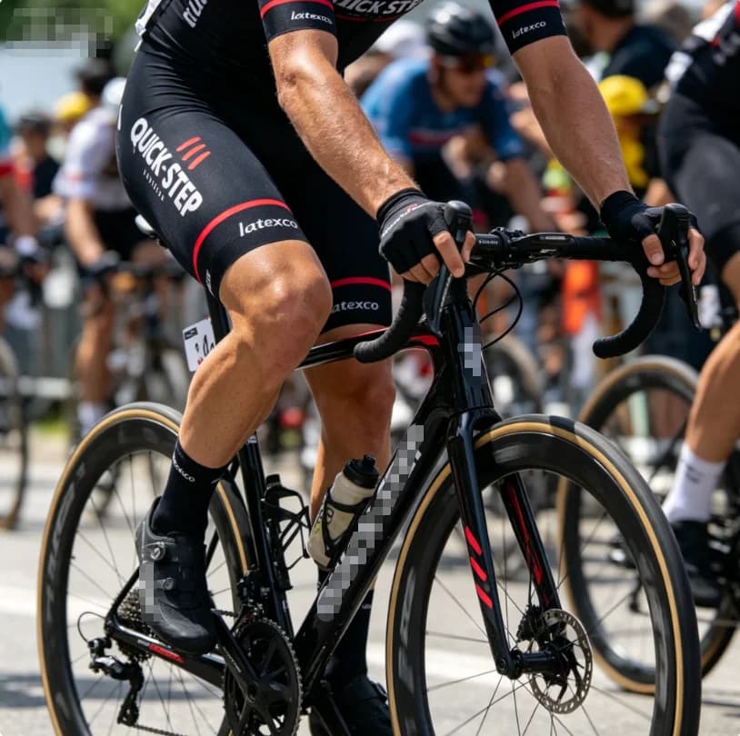 Pantaloncini da Ciclismo Quick Step per Uomo, Abbigliamento Outdoor, Imbottitura 19D, Pantaloncini Sportivi da Bicicletta ad Asciugatura Rapida