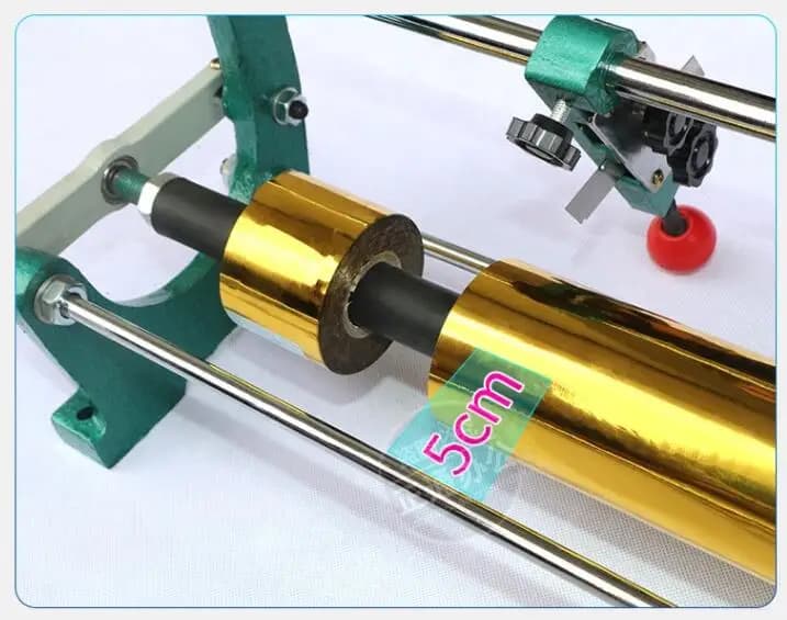 Taglierina manuale a caldo per lamina dorata da 64 cm, per carta e vinile PU, larghezza 26 pollici, senza carta