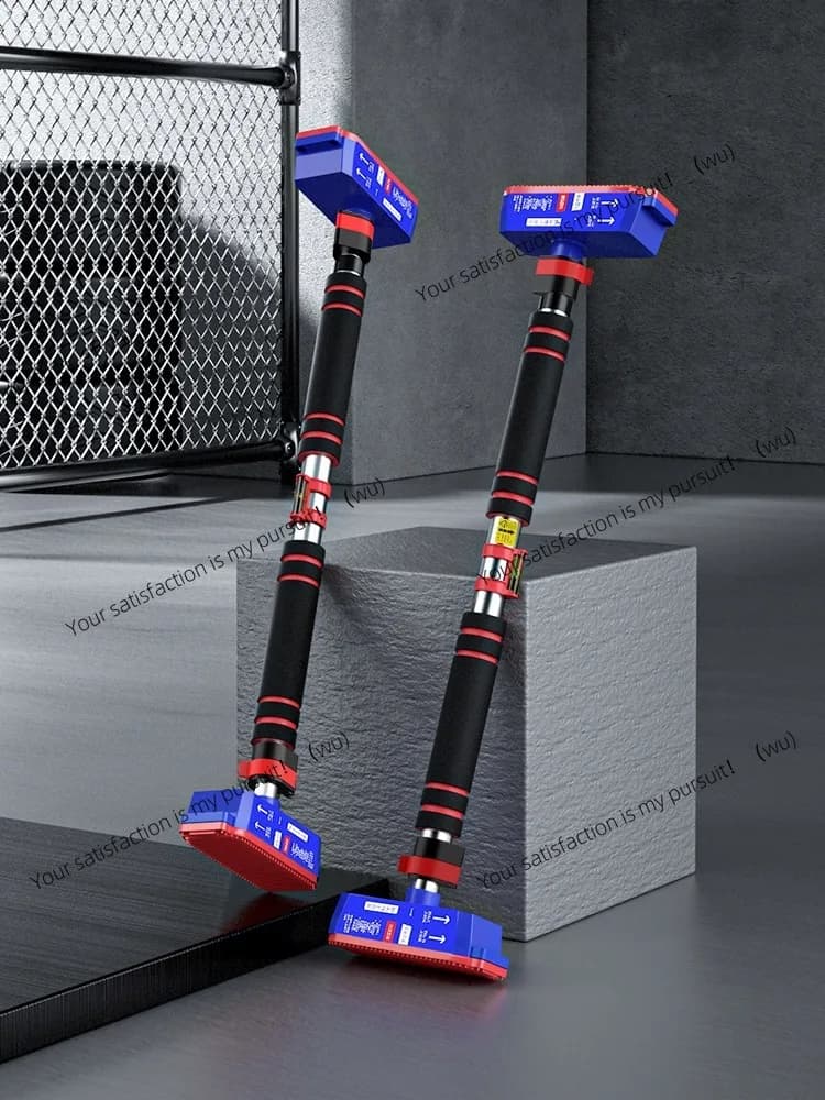 Horizontal bar on the door, household pull-up device, indoor no-punching, chest muscle fixing seat accessories