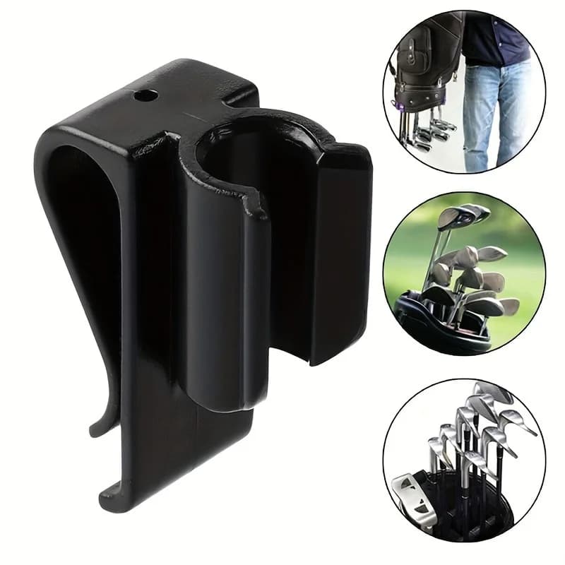 Migliora il tuo gioco di Golf con questo supporto per Putter da Golf 1pc-fibbia fissa per mazze da Golf con Clip per sacca da Golf