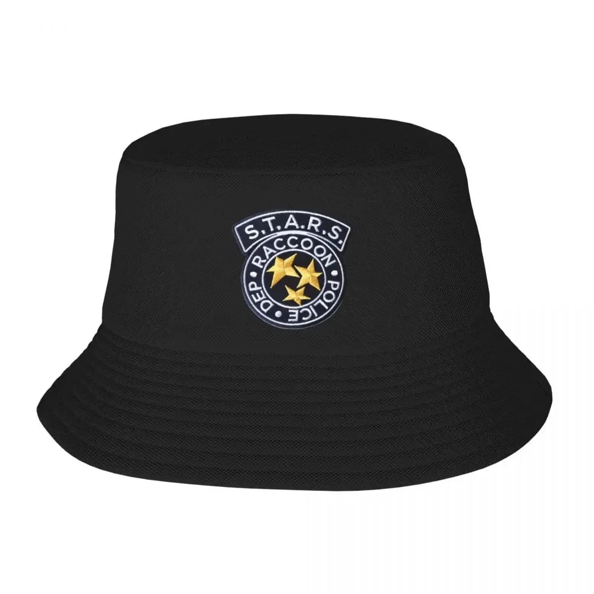 New S.T.A.R.S. logo Bucket Hat Ball Cap Beach Outing Golf Hat Man Icon Mens Caps Women's