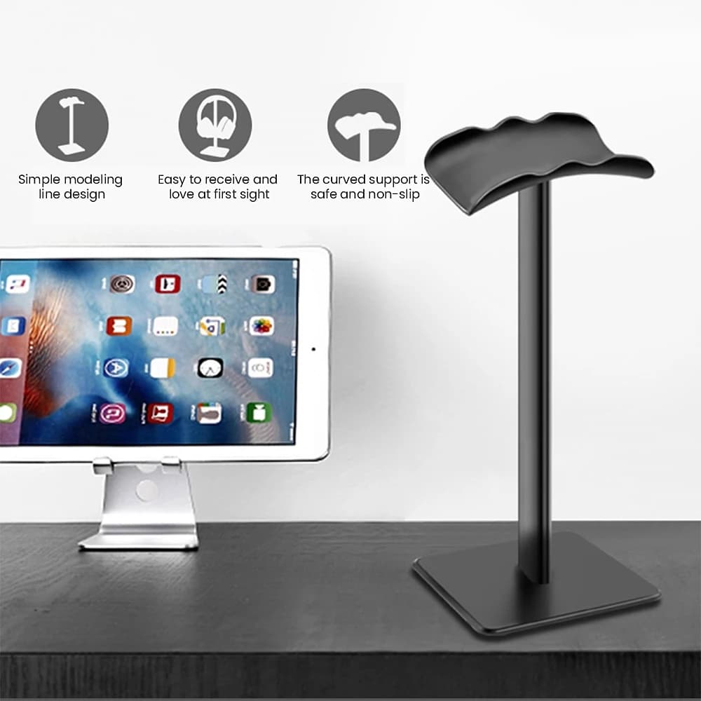 Supporto per cuffie Supporto per cuffie antiscivolo per AirPods Max/Beats/Bose/Sennheiser/Audio-Technica/Sony Accessori per auricolari