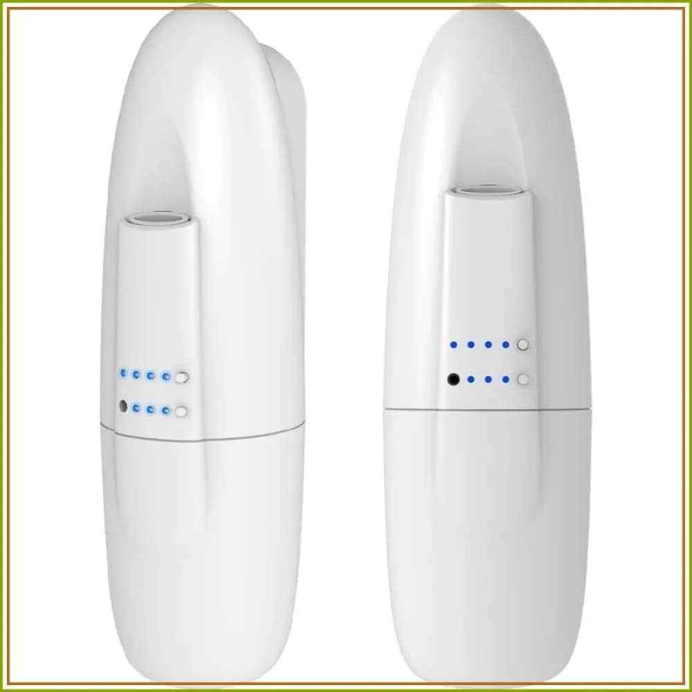 Plug in Waterless Aroma Diffuser for Essential Oils, 500 Sq. Ft, Portable Fragrance Diffuser with Cold-Air Diffusion Tech for Large Room, Office, Spa, White, 2 Pack