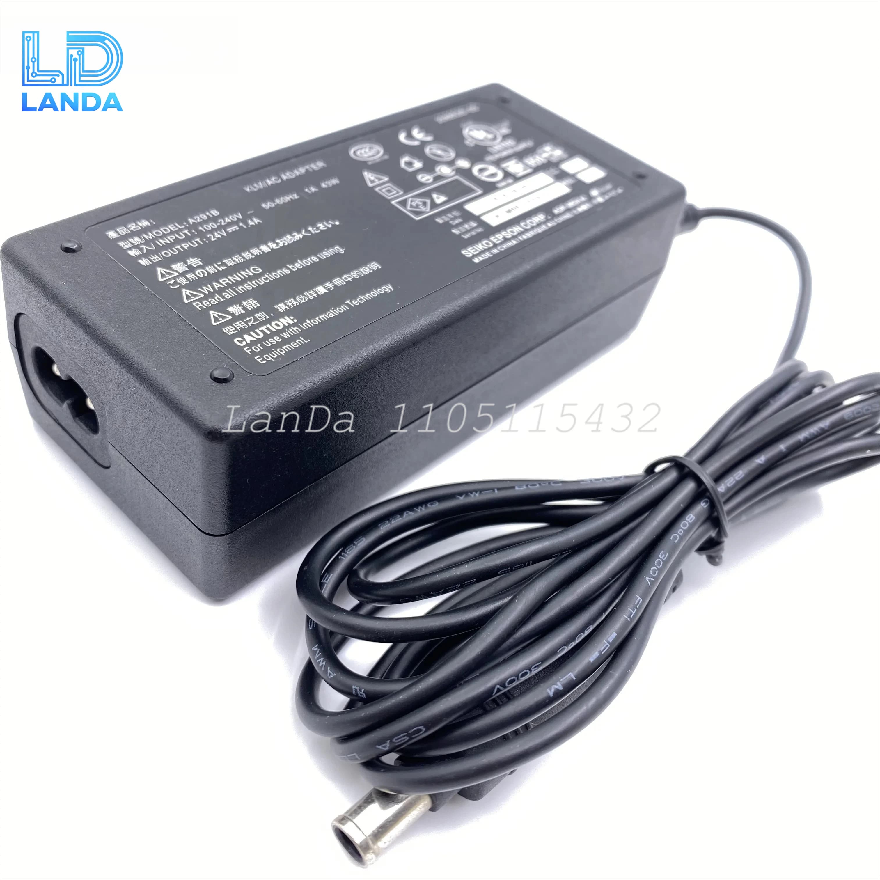 AC Adapter Charger Power Supply for Epson V500 V550 V600 V700 V750 V800 V850 3170 4180 4490 4990 GT1500 GT2500 DS510 DS520 DS560