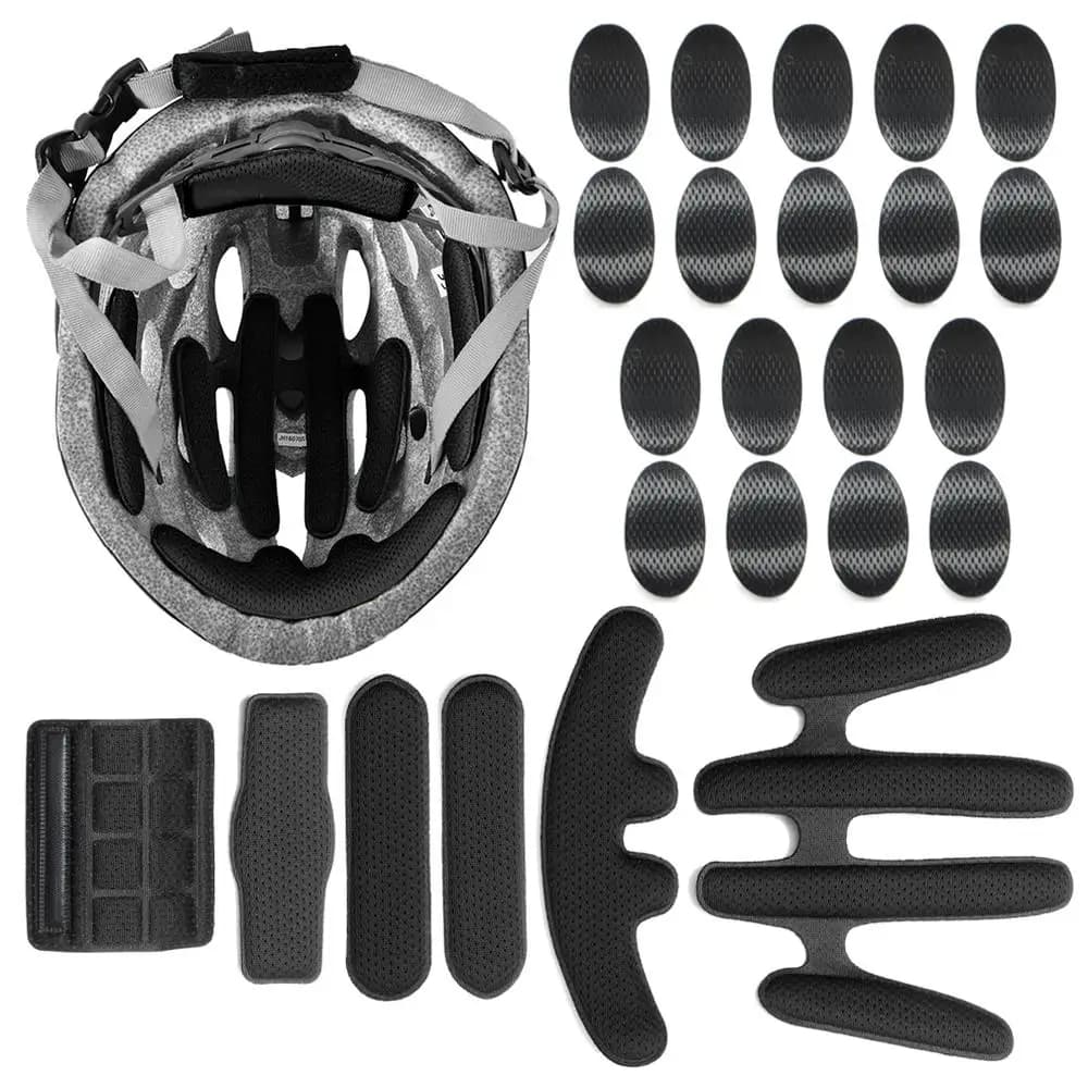 24 pcs/set helmet padding set Set of universal foam bearings for bicycle parts in sealed sponge