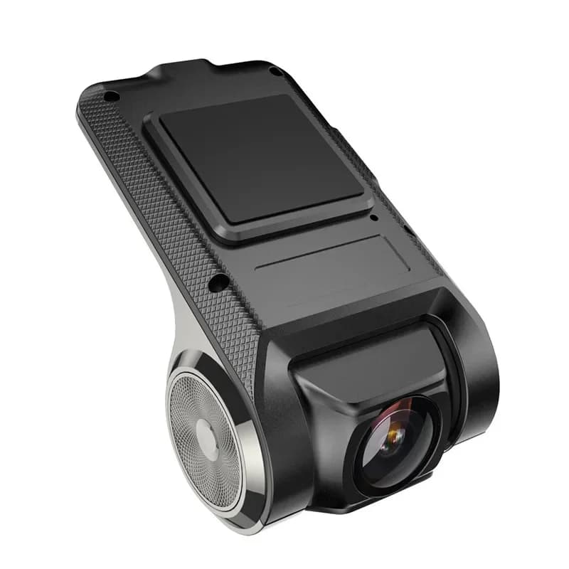 Webcam USB HD per Telefono Cellulare, Telecamera WiFi con Visione Notturna, Dispositivo di Avviso per Auto e Camion, Registratore Video con Obiettivo Grandangolare