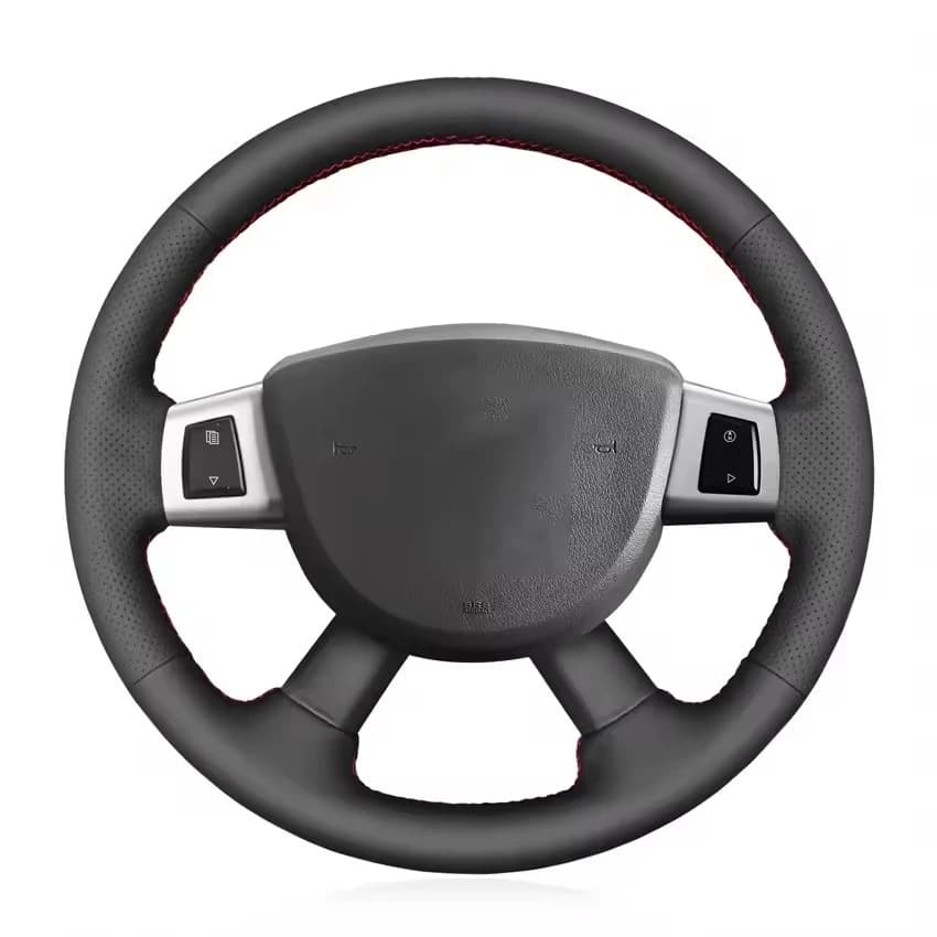Black Fai-da-Te Leather Wall Cover for Jeep Commander (XK) 2008 Grand Cherokee III (WK) 2008 2009 2010