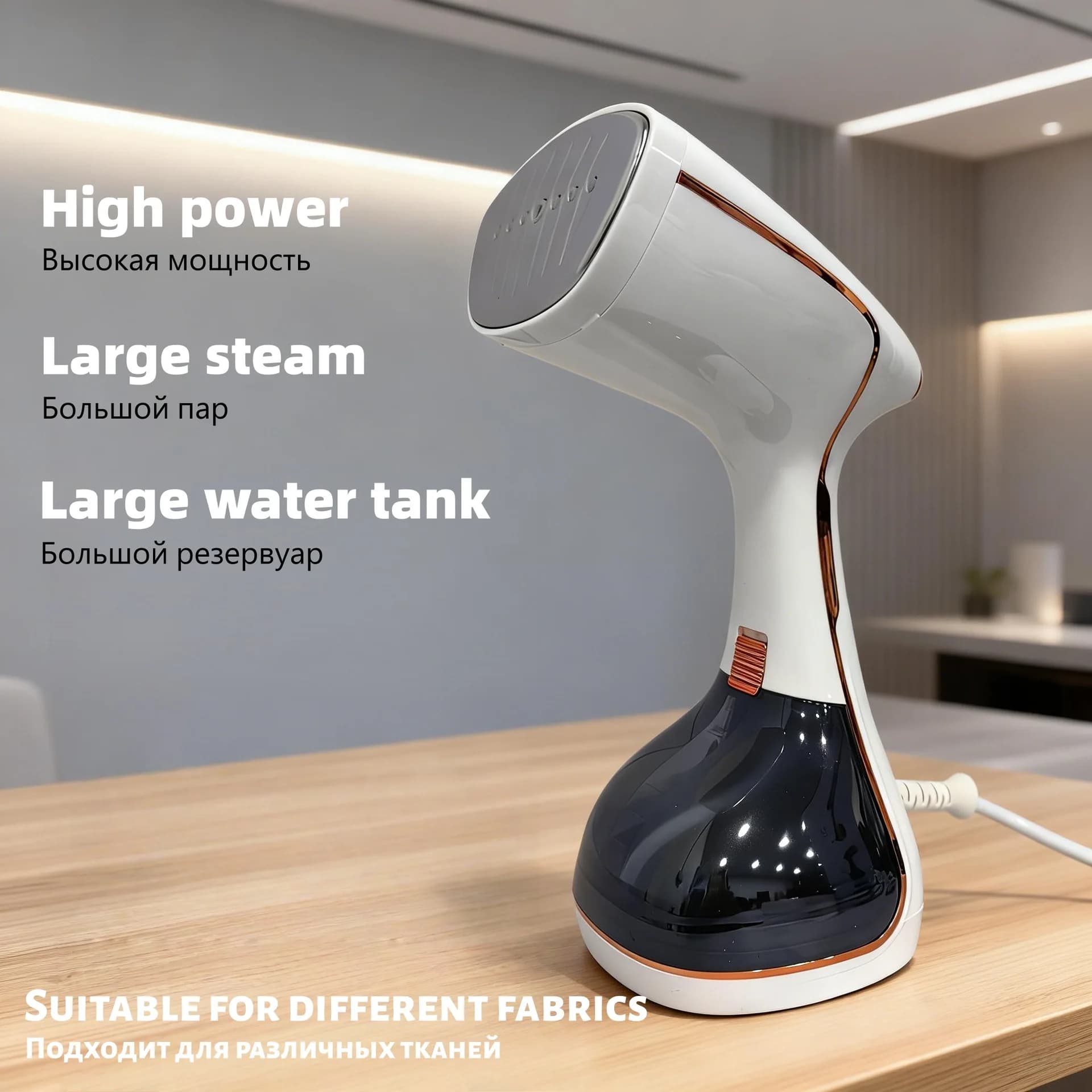 Handheld Garment Steamer Electric Household Steam Iron for clothes Portable Quick Heat Ironing Steam Machine for Home travel