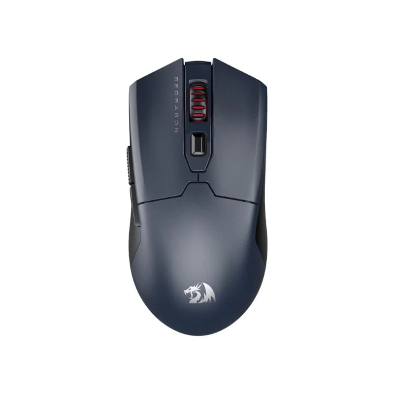 Mouse da gioco wireless Redragon M995 LIT, mouse ricaricabile da 10000 MAX DPI, wireless BT e 2.4G, 6 pulsanti macro