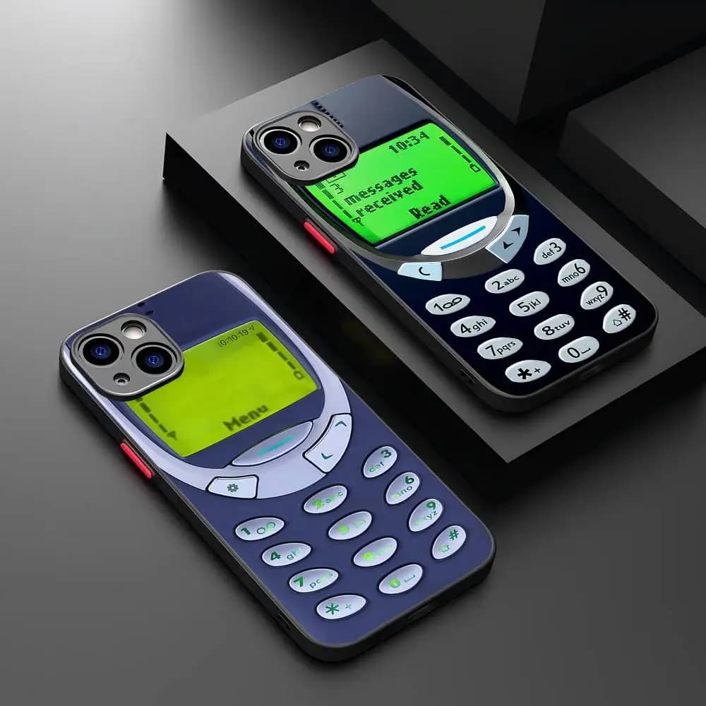 Cool-N-Nokiaes Phone Case For iPhone 11 12 13 14 15 16 Pro Plus X XS MAX Matte Bumper Shockproof Cover