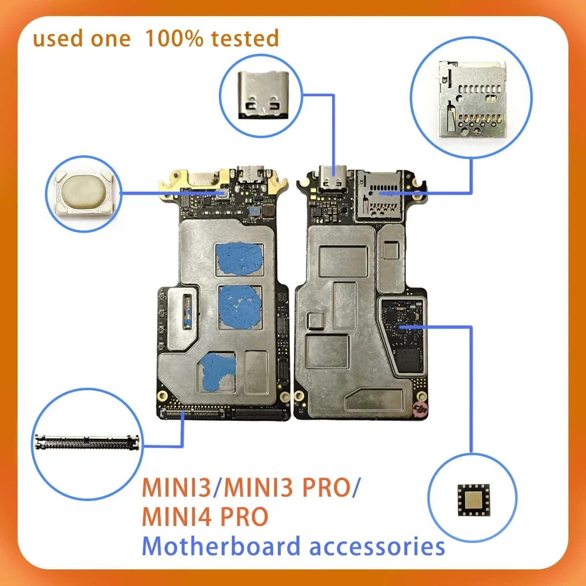 Accessori scheda madre drone Mavic Mini3/3PRO/4 Pro Kit segnale chip serie AIR/Mavic per riparazione drone DJI