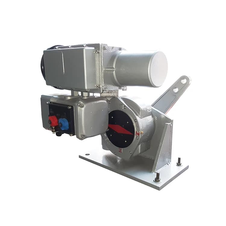 Attuatore elettrico SMA+RS100/K88H SMA+RS100/F88H per ventola di tiro indotta a un quarto di giri Ammortizzatore Struttura a farfalla per supporti acquatici
