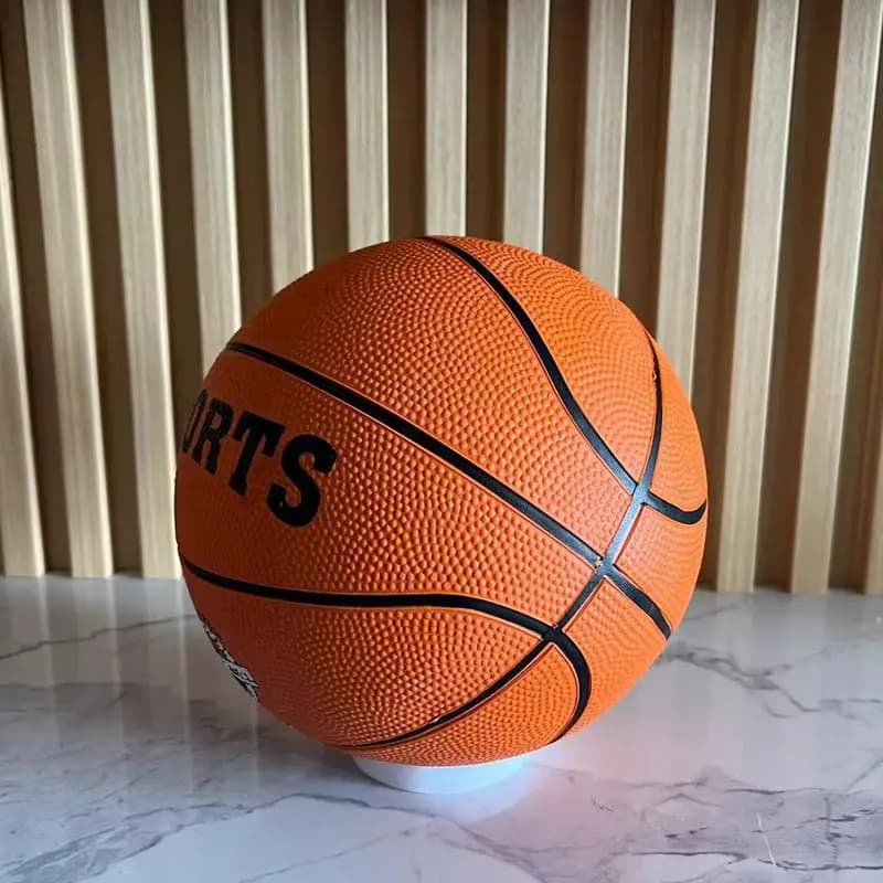 Pallone da basket taglia 5/7 Pallone da basket professionale in pelle PU resistente all'usura Basket da allenamento per partite per interni ed esterni Bambini Adulti