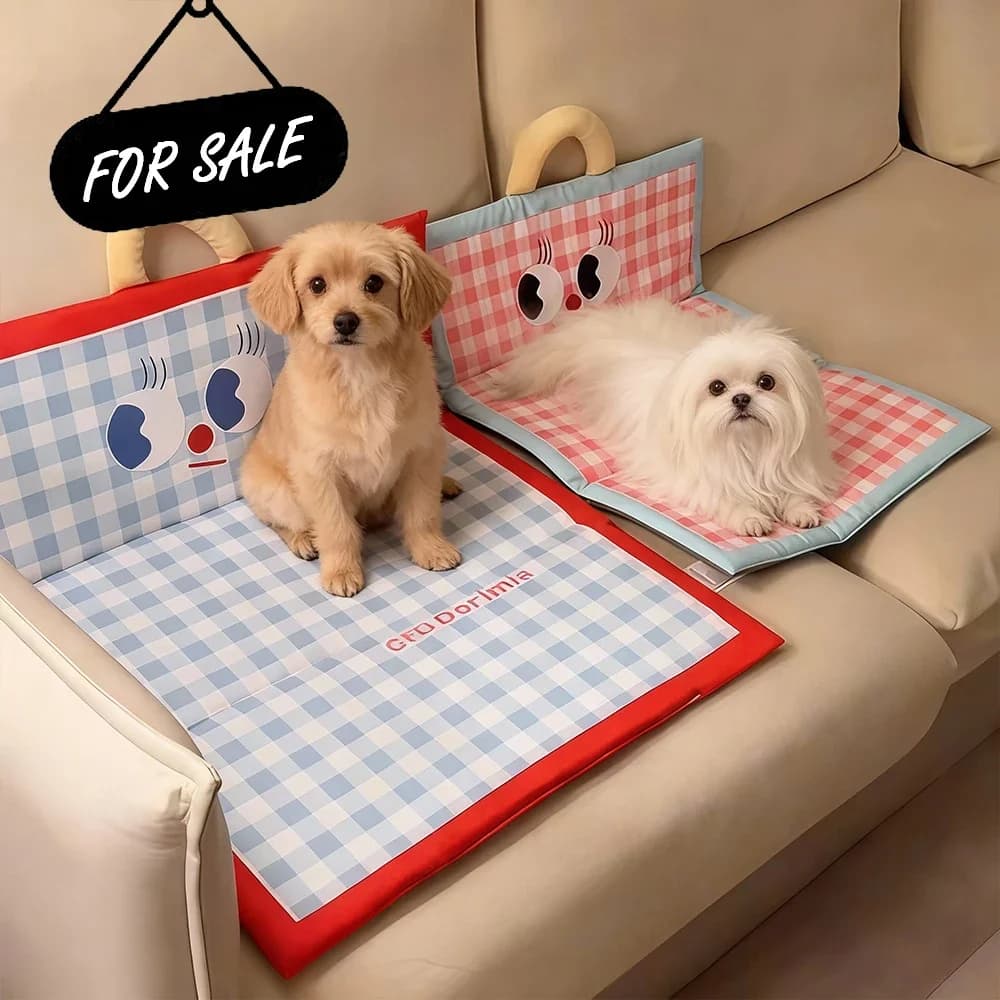 Cuscini per cani e gatti invernali aggiornati, accessori chic per gatti, antiscivolo, pieghevoli, multifunzione, per interni/esterni.