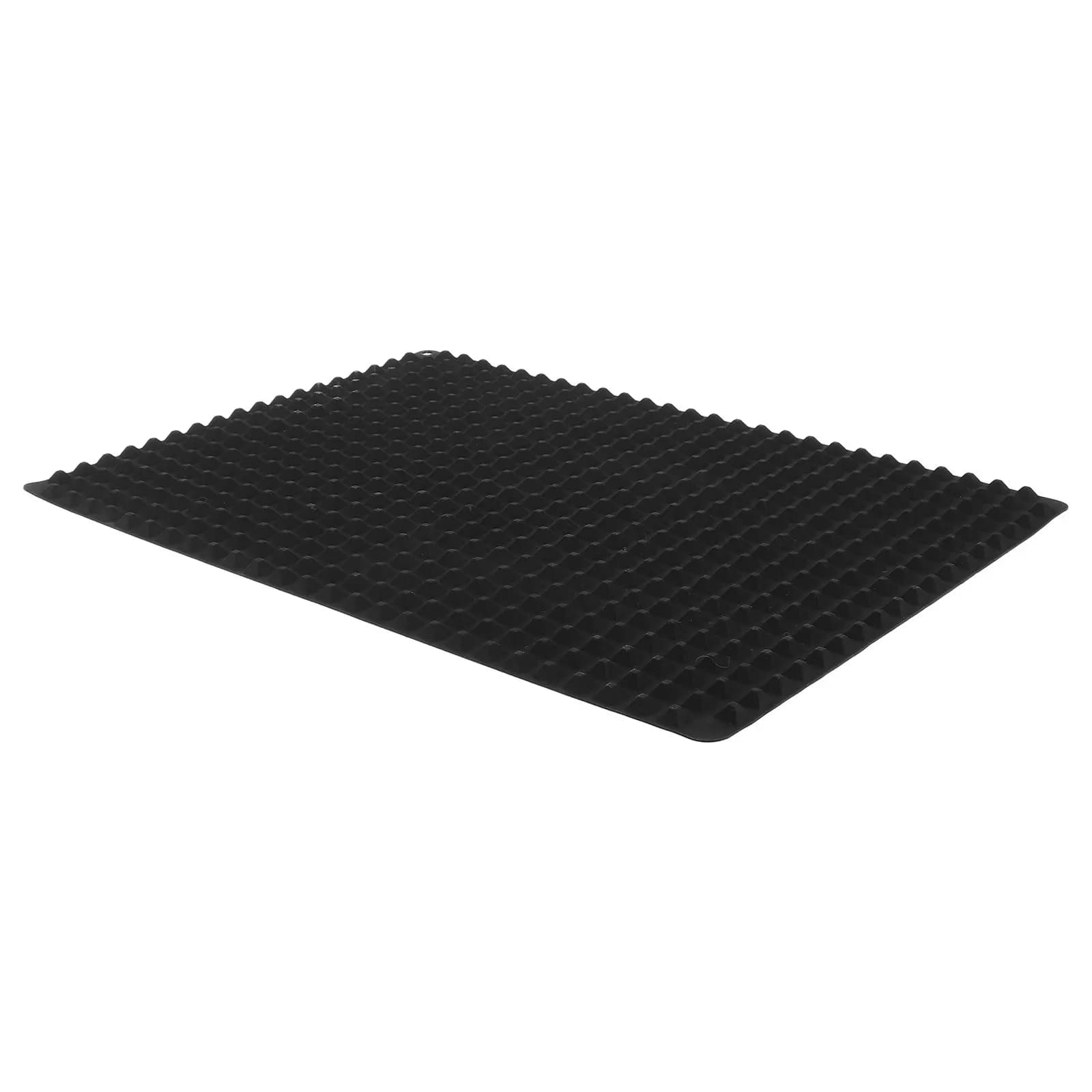 Anti-adhesive Silicone Oven Carpet with Pyramids Structure, Heat Resistant, Reusable, for Barbecue, Oven, Air Fryer, Grill