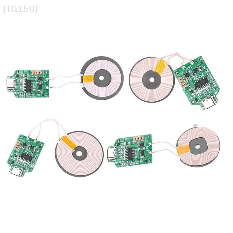 【TG150】15W Type-c Wireless Charging Module Coil Transmitter Board High Efficiency Inductive Charger DIY Circuit Module【WT】