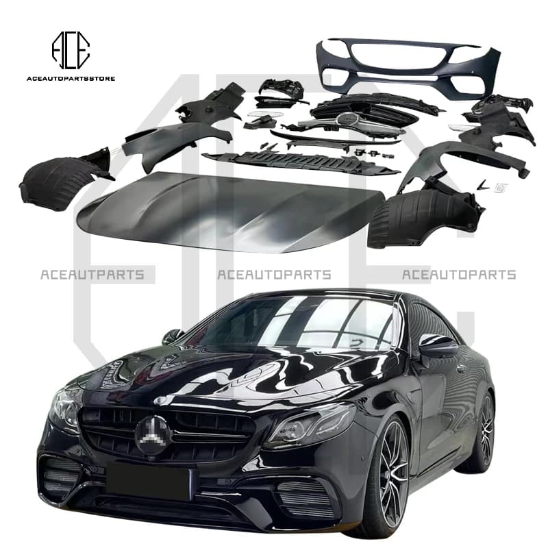 Bodykits 2 door For 2016-2020 Benz E-class W238 Upgrade E63s Front car bumpers with Grille Fenders Hoods Rear Diffuser with tip