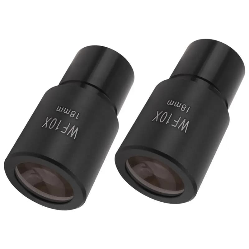 AC88-2 PCS WF10X Widefield Eyepiece Biological Microscope Optical Lens Eyepiece Wide Angle 23.2Mm Mounting Size