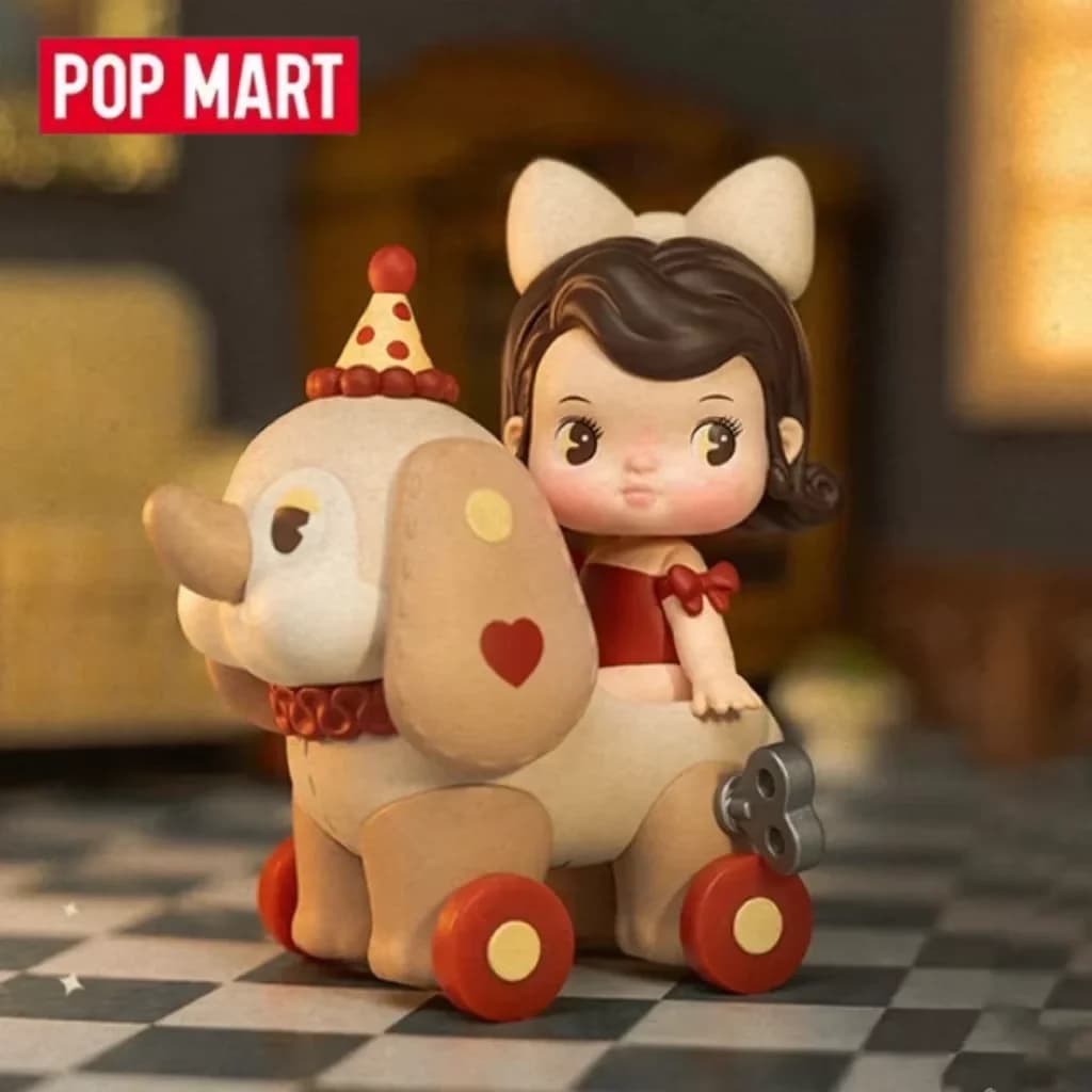 POP MART TAPOO La guida dell'autoadesivo della serie Universe Blind Box Toys Kawaii Anime Action Figure Decorazione del desktop