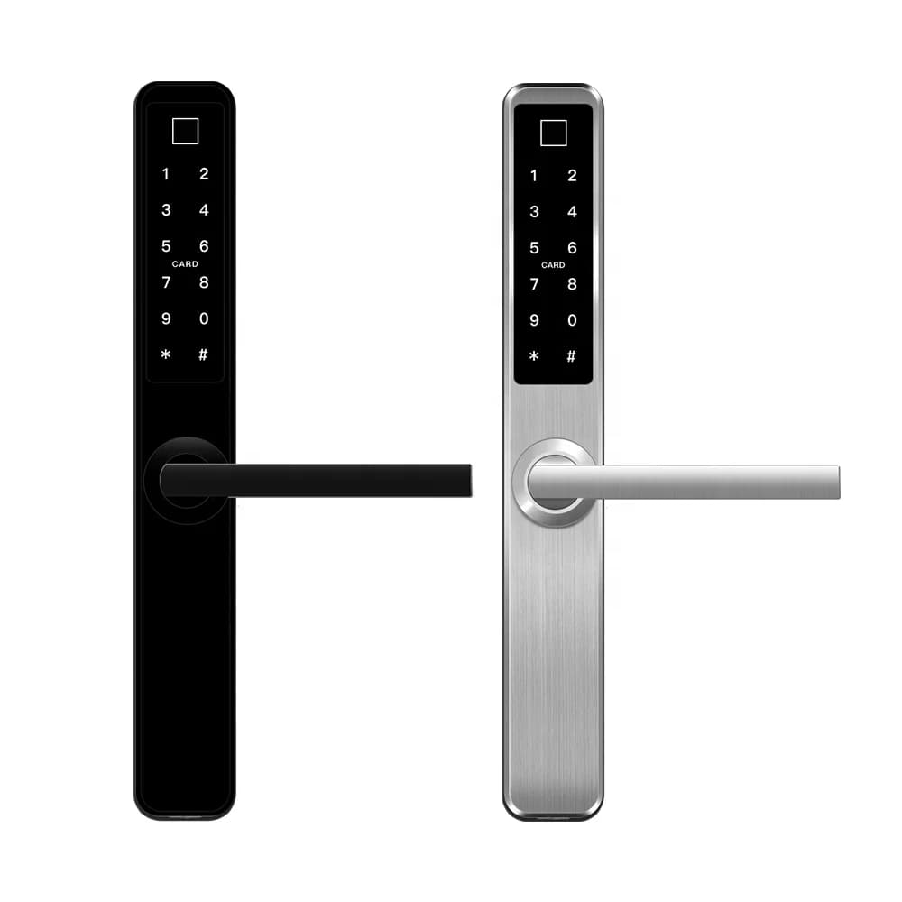 Porta dell'hotel intelligente con sistema software di gestione App WiFi Serrature per carte di sicurezza in alluminio IP RFID per uso domestico