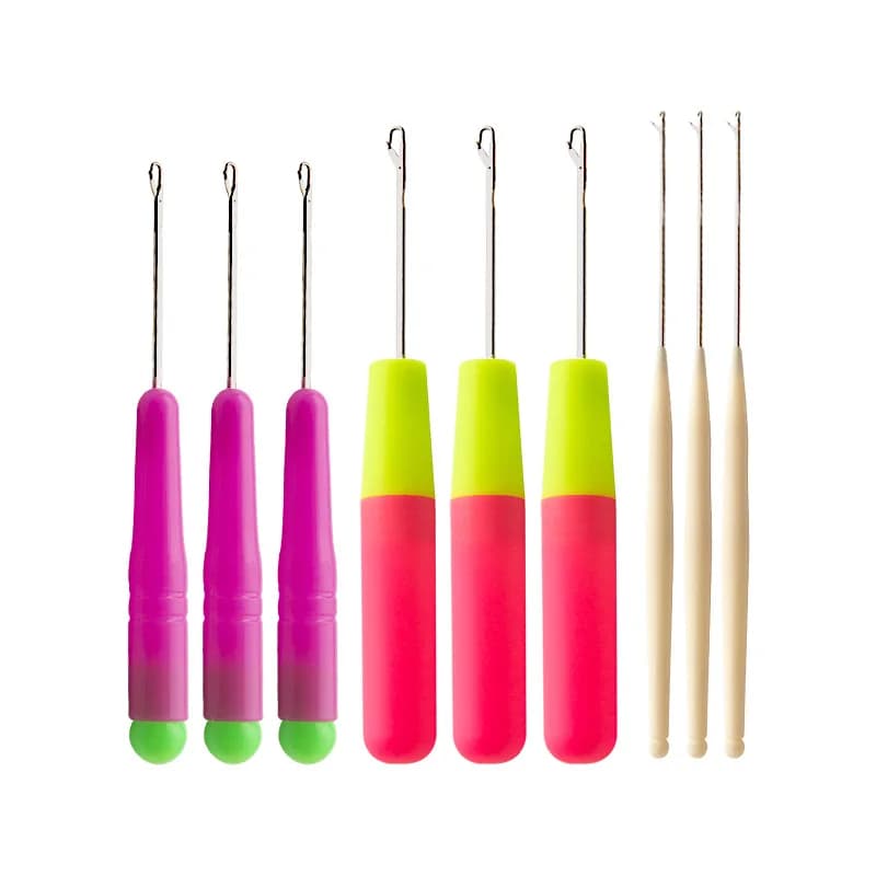 Strumento per maglieria all'uncinetto con maglione per maglieria con lingua Piccolo filato fatto a mano fai-da-te con lingua Micro uncinetto per uso domestico extra fine